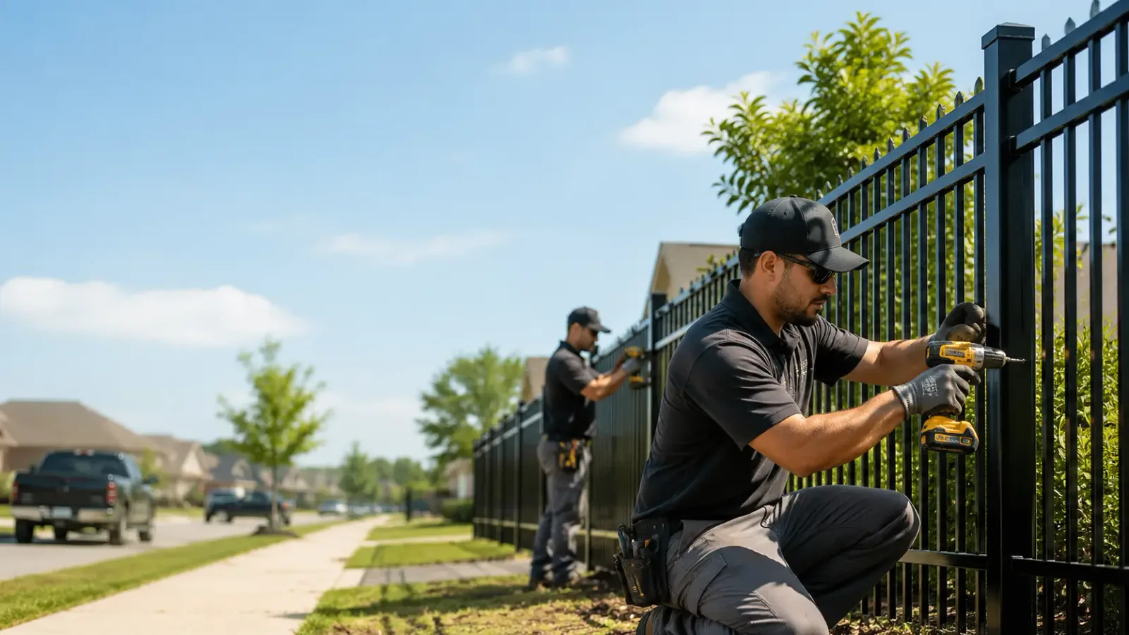 Metal Fence Installation in West Hartland, CT